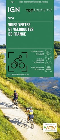 1M924 : Voies vertes et véloroutes de France (3e édition)