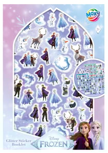 Livre d'autocollants La Reine des neiges Moxy