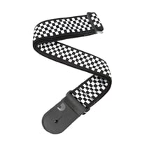 D'addario sangle de guitare tissée d'addario, check mate