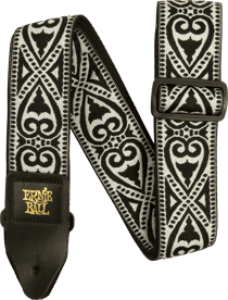 Ernie Ball AEB 5345 - Sangle pour guitare - Black Heart