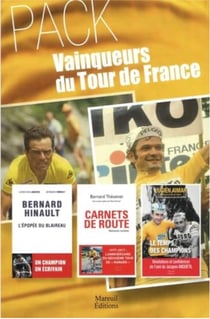 Pack Vainqueurs du tour de France (3 volumes)