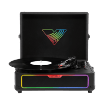 Platine vinyles Glow Victrola format valise - 18 modes de Leds