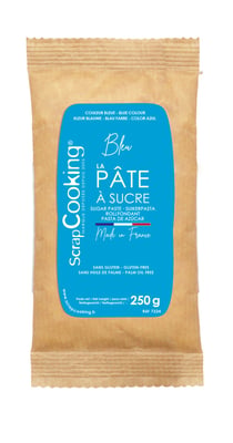 Pâte à sucre ScrapCooking® - Bleu - 250 g