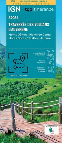 89036 : Traversée des volcans d'Auvergne - Monts Dômes, monts du Cantal, monts Dore, Cézallier, Artense