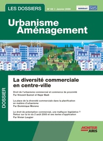 Les dossiers urbanisme aménagement n.66 : La diversité commerciale en centre-ville