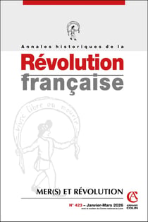 Annales historiques de la révolution française n.423 : Mer(s) et révolution