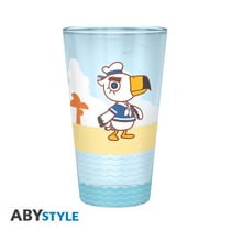Verre XXL ABYstyle - Animal Crossing - Personnages de la plage - 400 mL