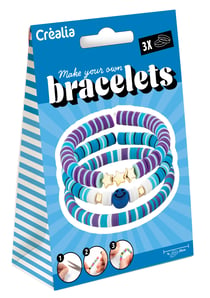 Kit bracelets bleus Créalia
