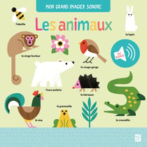 Mon grand imagier sonore : Les animaux