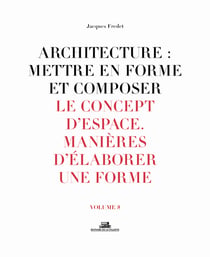 Architecture : mettre en forme et composer Tome 8 - le concept d'espace, manières d'élaborer une forme : planches