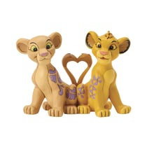 Figurine Simba & Nala- Le Roi Lion - Disney Showcase - 8.5 cm