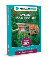 Coffret cadeau Abracadaroom - Evasion 100% Insolite