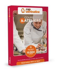 Coffret cadeau CapAdrénaline - Cours & Ateliers