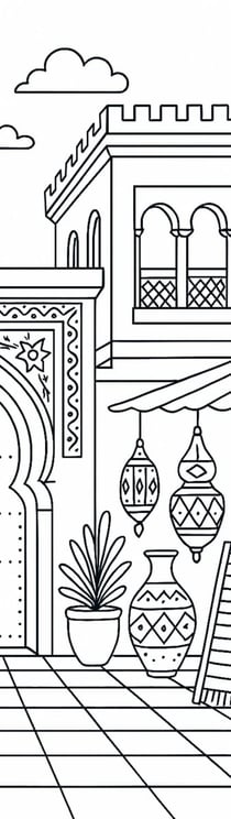 Marque-pages - voyage à marrakech