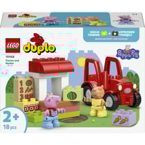 LEGO 10468 Peppa Pig Tracteur et Marché - DUPLO