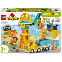 LEGO® DUPLO® Ma Ville - Le Chantier et les Véhicules de Construction 3-en-1 - 10476