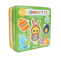 Boite 300 gommettes métal - Pâques