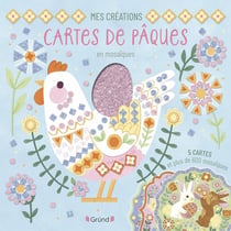 Mes créations cartes de Pâques en mosaïques