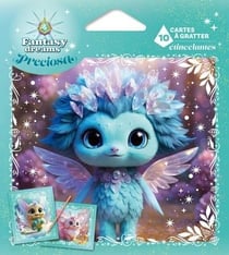 Cartes à gratter étincelantes - forêt magique (preciosa)