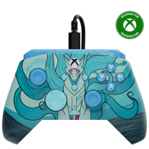 Manette gaming filaire Rematch Advanced Wired pour Xbox - Blue Kitsune Everglow - Turtle Beach®