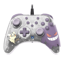 Manette pour Switch™ 2 Hori Turbo - Pokémon Gengar et Mimikyu