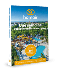 Coffret cadeau Homair - Une semaine exceptionnelle au camping