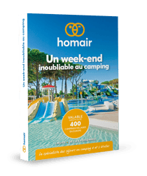 Coffret cadeau Homair - Un week-end inoubliable au camping