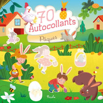 70 autocollants Pâques - Piccolia