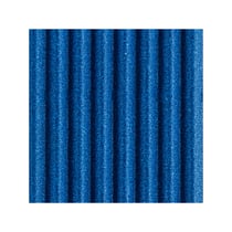 Paquet de 10 feuilles de carton ondulé à cannelure moyenne - Clairefontaine - 300g/m2 - 50 x 70 cm - Bleu France