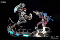 Figurine Pure Arts - League of Legends Arcane - Jinx & Vi