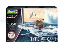 Maquette Starter Kit Sous Marin Allemand Type VII C/41 - Revell