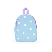 Sac à dos maternelle enfant Cultura - Velours fleuri - 1 compartiment