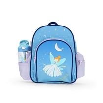 Sac à dos maternelle enfant + gourde Cultura - Fée - 4 compartiments