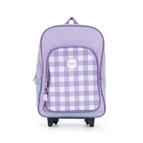 Sac à dos à roulettes - Lilas - Cultura