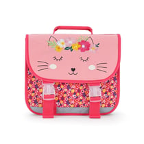 Cartable Cultura - Petit chat - 2 compartiments