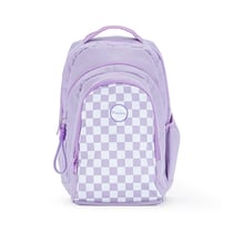 Sac à dos Cultura - Lilas damier - 3 compartiments