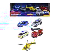 Lot de 5 véhicules SOS Rescue - Majorette
