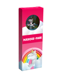 Marque-page MétalMorphose - Licorne