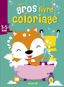 Mon gros livre de coloriage - renard