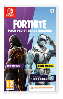 Fortnite : Pack Feu et Glace Obscurs (Code in a Box)