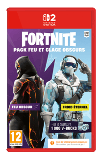 Fortnite : Pack Feu et Glace Obscurs (Code in a Box)