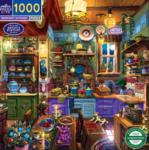 Puzzle 1000 pièces - Midnight Kitchen - Eeboo - Fromat carré