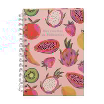 Carnet pour recettes de pâtisserie à spirale – Cultura