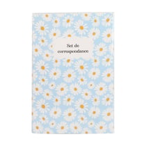 Set papier à lettres fleurs - Cultura
