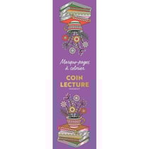 Marque-pages à colorier - Coin lecture