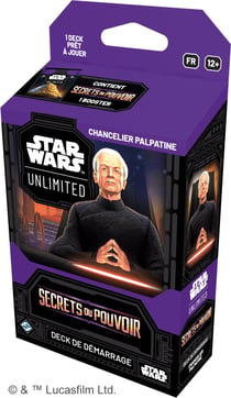 Star Wars Unlimited : Secrets du Pouvoir Decks 1J - Modèle Aléatoire - Vendu à l'unité