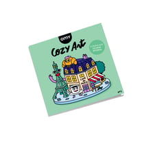 Livre de coloriage Cozy Art Paris - Omy