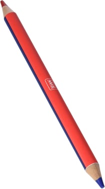 Crayon 2 couleurs Jumbo - Legami - Rouge et bleu