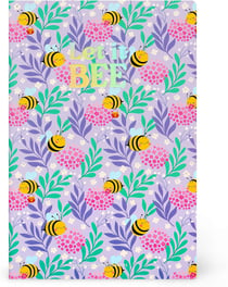 Carnet Legami - Multicolore – B5 18,5 x 24,8 cm – Let it bee - 100 pages lignées