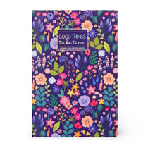 Carnet Legami - Multicolore – B5 18,5 x 24,8 cm – Good things take time - 100 pages lignées